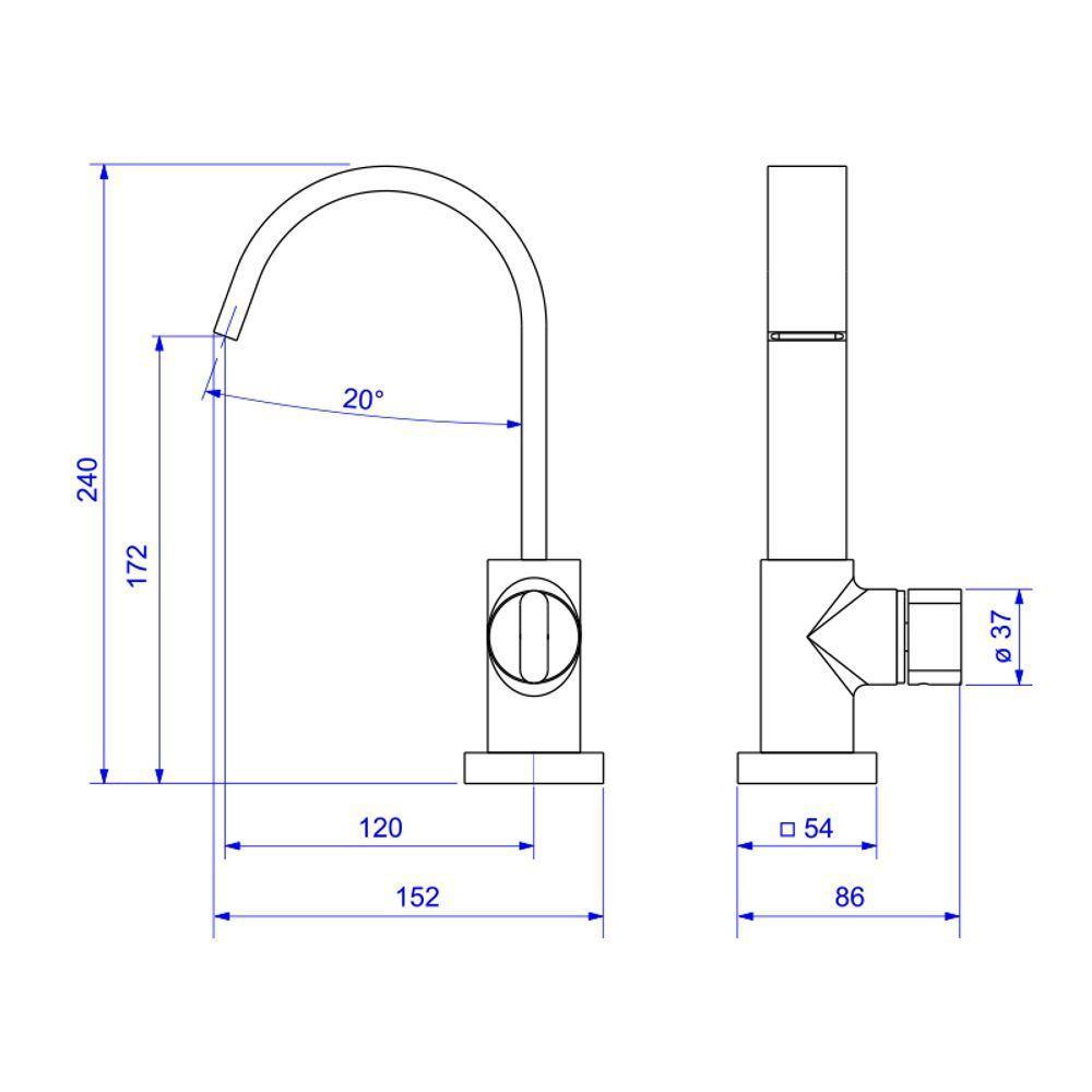 Torneira Deca Polo 1198.gl33.rd De Bancada Red Gold - 4