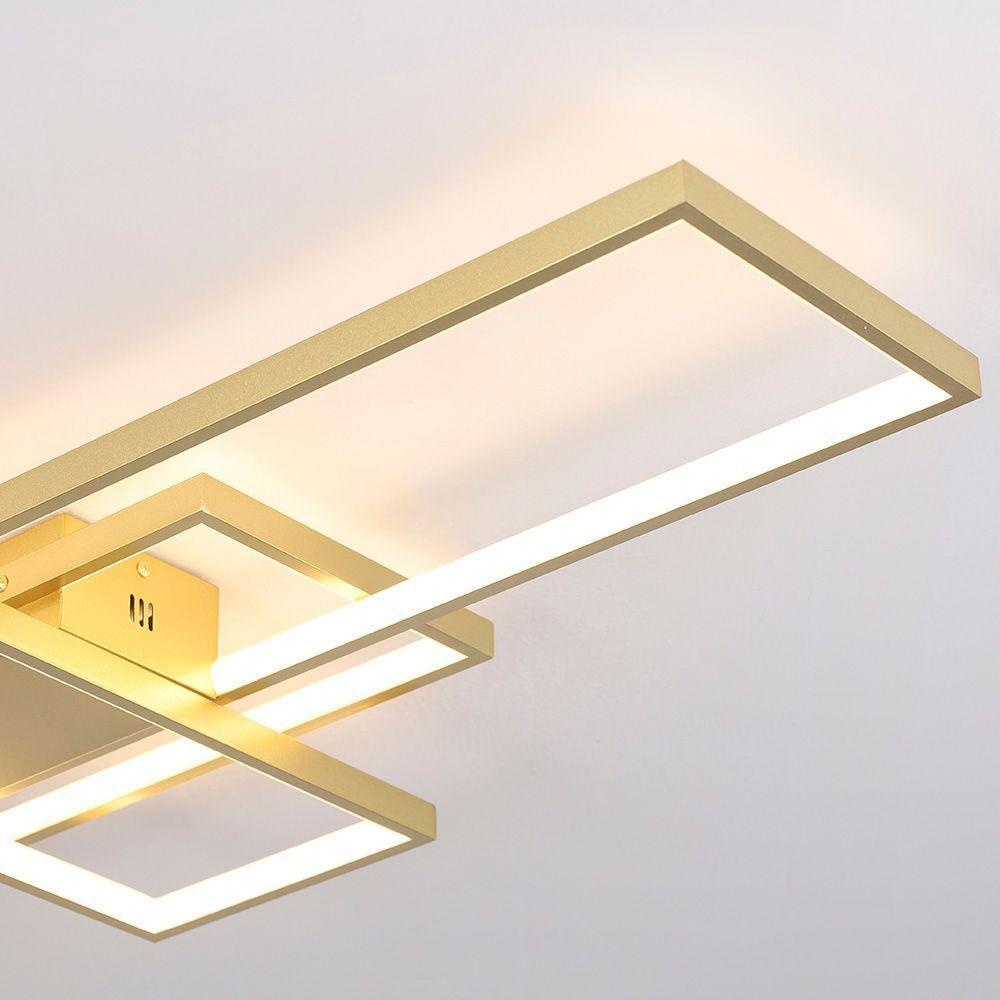 Plafon Skylight Puzzle 3072 Led Bivolt Dourado - 3