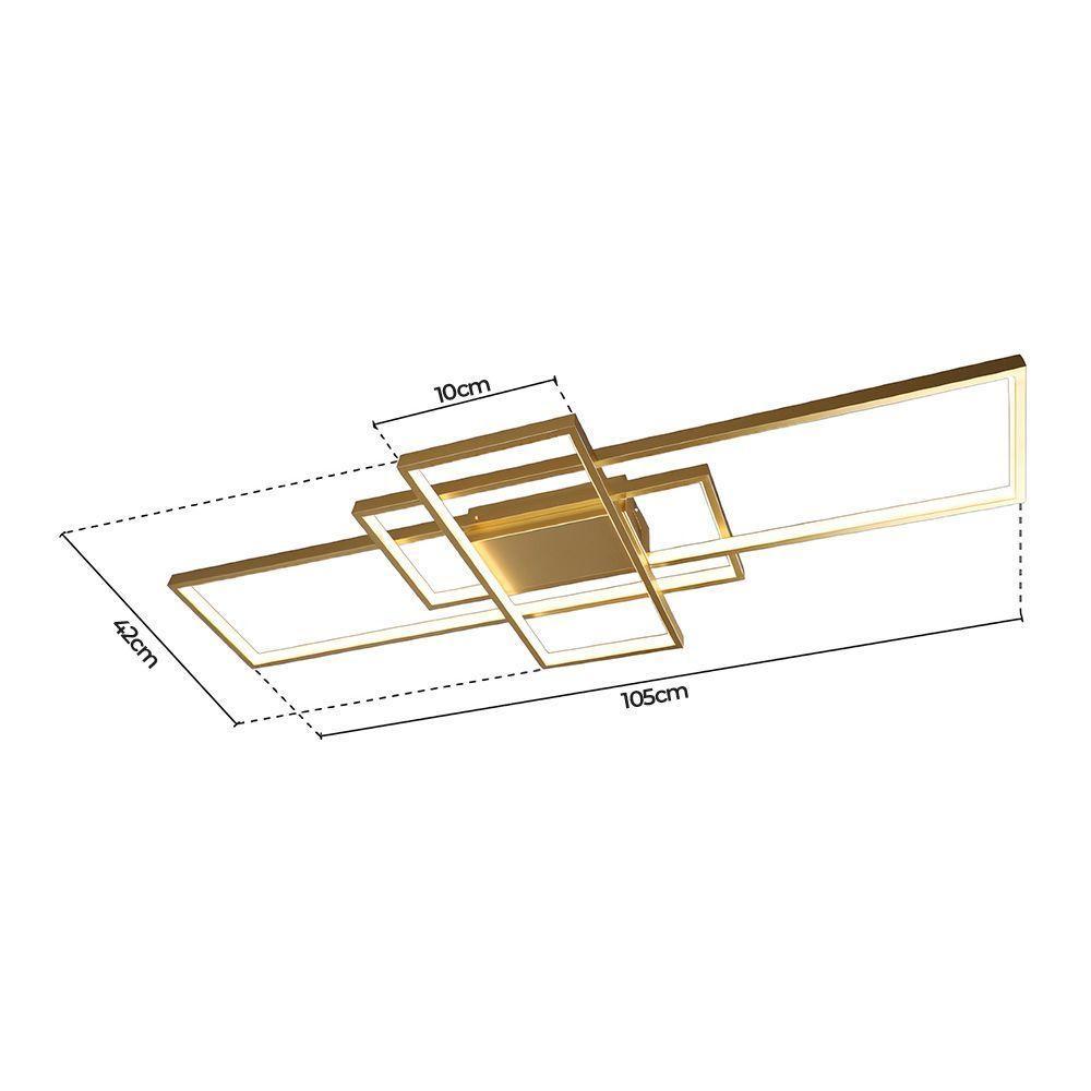 Plafon Skylight Puzzle 3072 Led Bivolt Dourado - 5