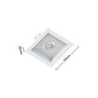Spot De Embutir Recuado Save Energy Mr11 Gu10 Bivolt Branco - 2