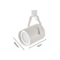 Spot Direcionável Para Trilho Nordecor Lille Par 30 E27 Bivolt Branco 6030 - 4