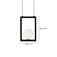 Lustre Pendente Quality Orbit 1532 G9 Bivolt - 4