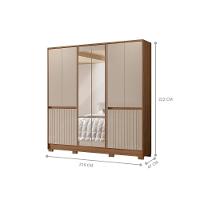 Jogo Roupeiro E Comoda Marie Carvalho Fendi