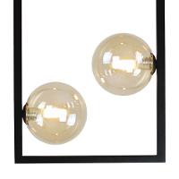 Lustre Pendente Quality Orbit Ii 1557 Preto G9 Bivolt - 3