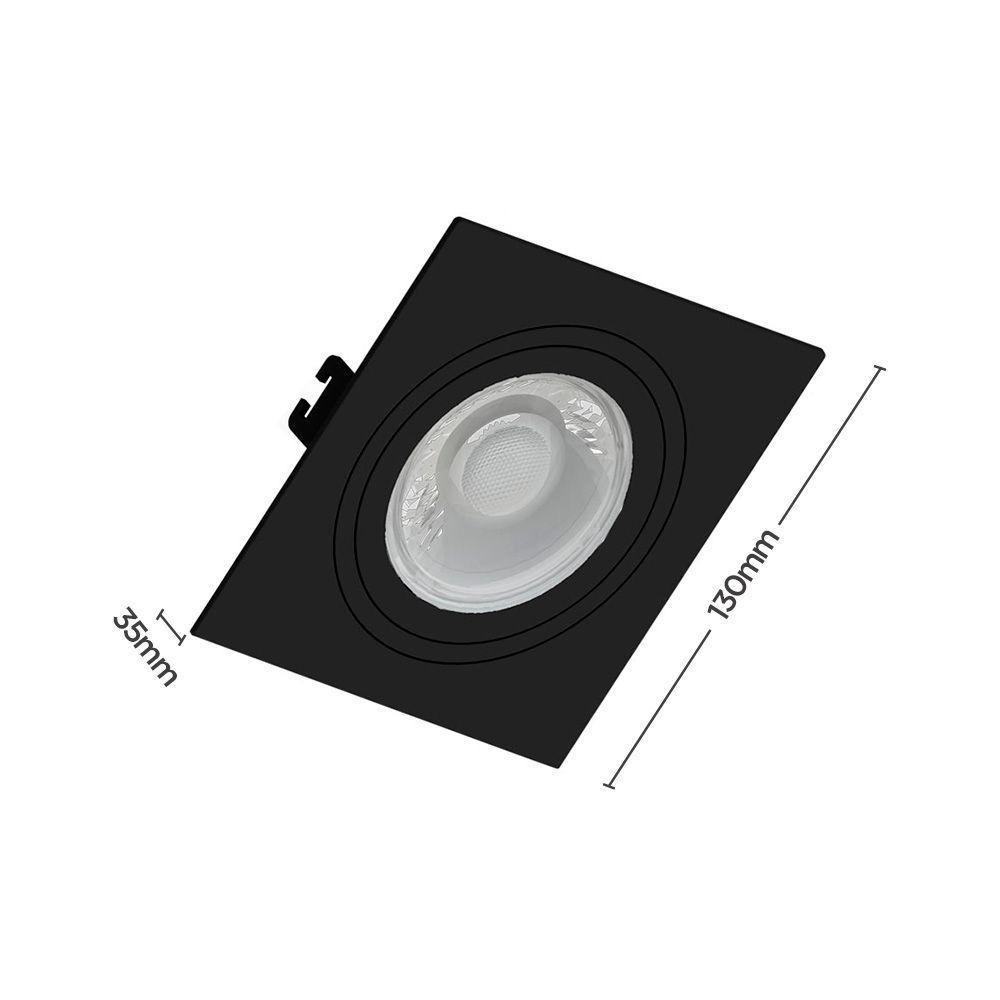 Spot De Embutir Plano Save Energy Par 20 E27 Bivolt Preto - 2