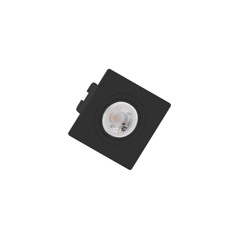 Spot De Embutir Plano Save Energy Mr11 Gu10 Bivolt Preto Se-330.1272 - 1