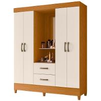 Guarda Roupa 4 Portas Sydney Cinamomo Off White - 2