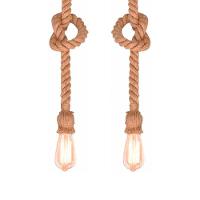 Lustre Pendente Corda Para 1 Lâmpada E27 Bivolt - 5