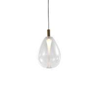 Lustre Pendente Skylight Thunder 4042 M Led Bivolt Bronze-transparente - 1