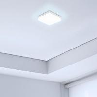 Painel De Led Taschibra Frameless Quadrado Sobrepor 18w Bivolt Branco 6500k Luz Branca 15140137 - 3