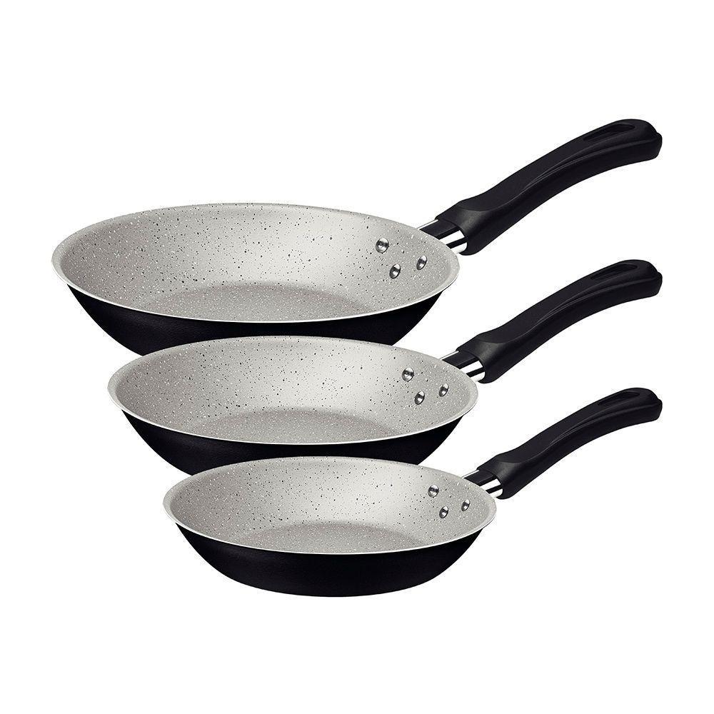 Jogo De Frigideiras Tramontina Caribe 20297909 Preto 20297909 - 1