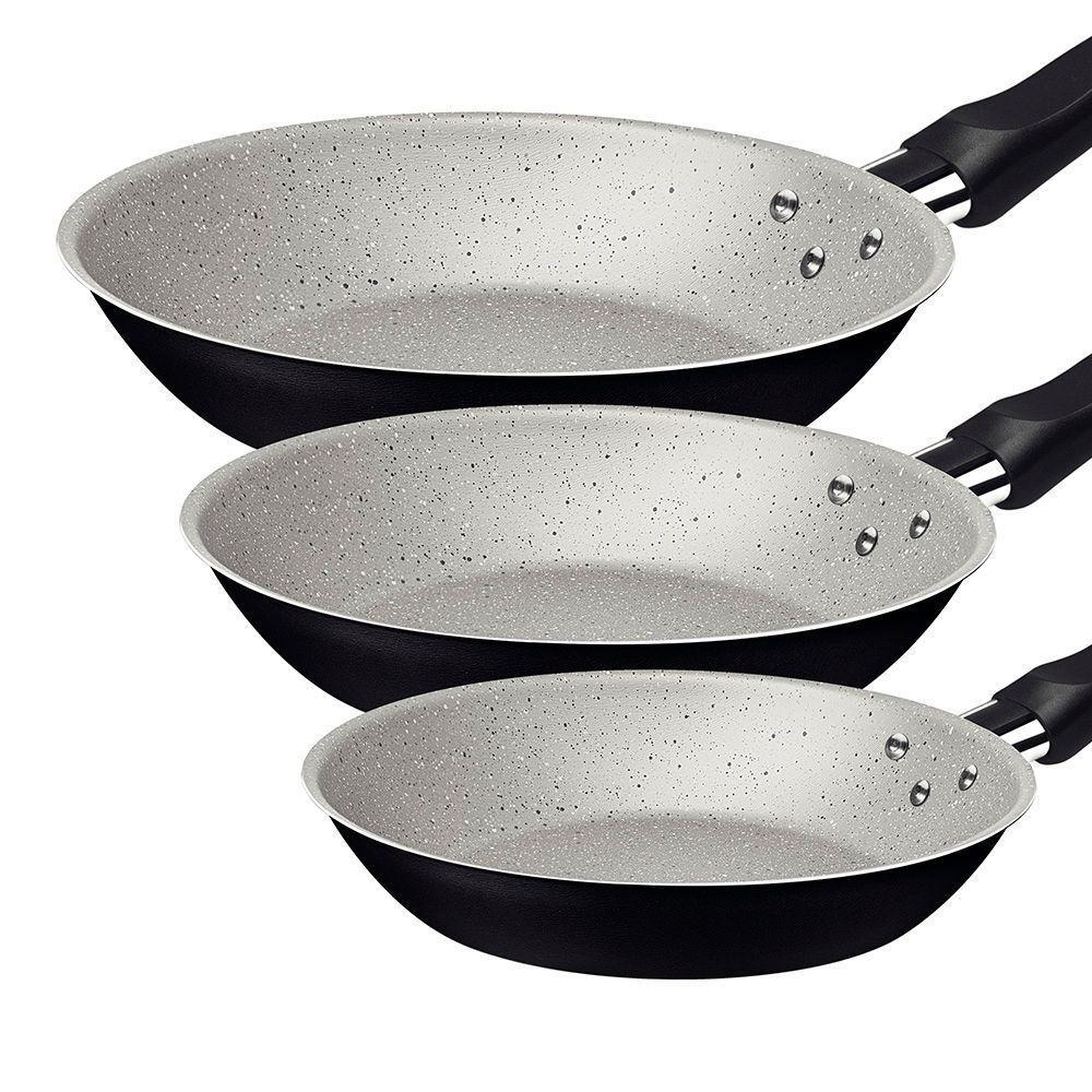 Jogo De Frigideiras Tramontina Caribe 20297909 Preto 20297909 - 2