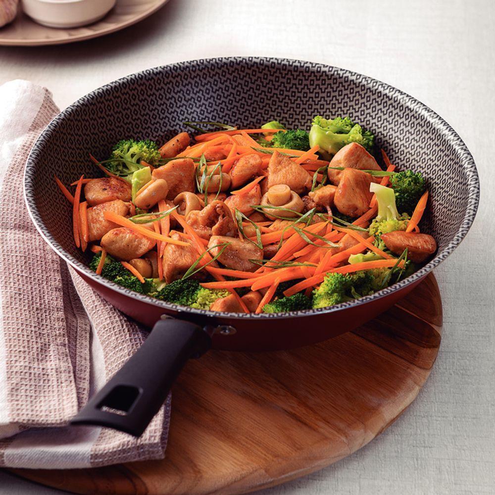 Frigideira Wok Tramontina Loreto 20395728 Vermelho 20395728 - 4