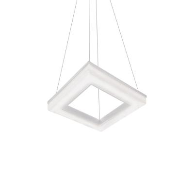 Lustre Pendente Newline Pixel 496 Led Bivolt Branco 4000k Luz Neutra
