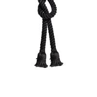 Lustre Pendente Corda Para 2 Lâmpadas Preto E27 Bivolt - 1