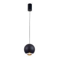 Lustre Pendente Nordecor Muna 2700 Preto Led Bivolt Preto 2700