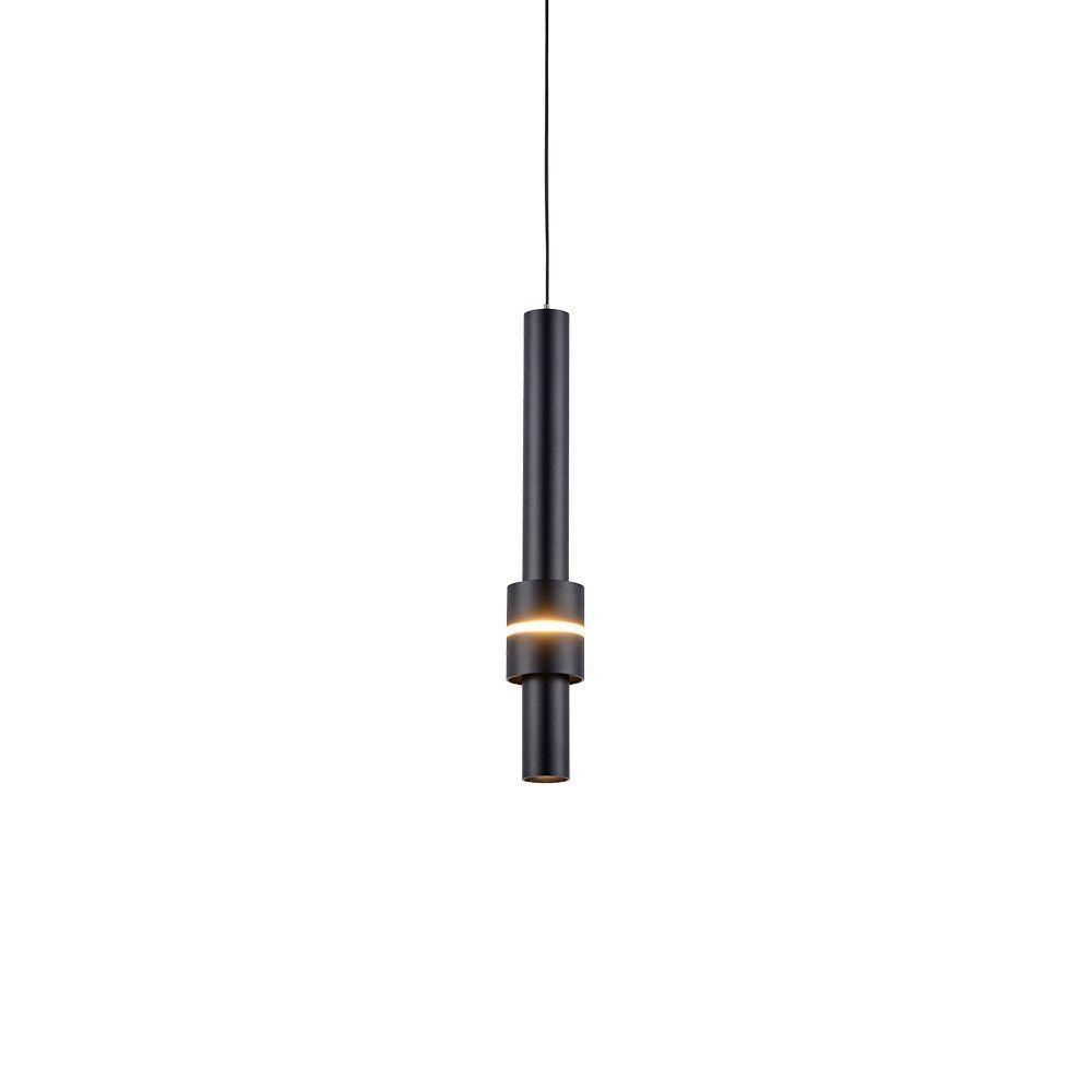 Lustre Pendente Nordecor Levy 2688 Preto Led Bivolt Preto 2688 - 1