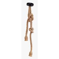 Lustre Pendente Corda Para 2 Lâmpadas E27 Bivolt - 2