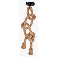 Lustre Pendente Corda Para 2 Lâmpadas E27 Bivolt - 3