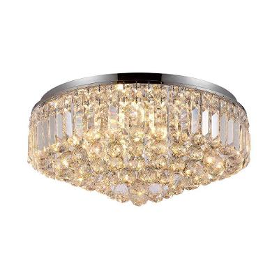 Plafon Skylight Brienne 3025 G9 Bivolt Cromado-transparente
