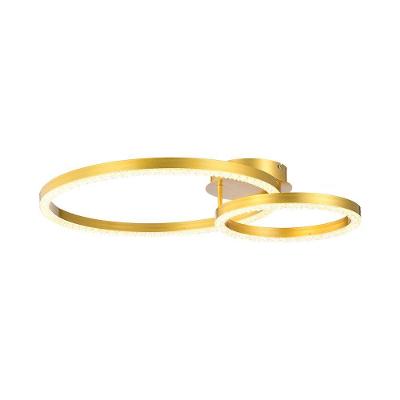 Plafon Skylight Holly 4002 Led Bivolt Dourado