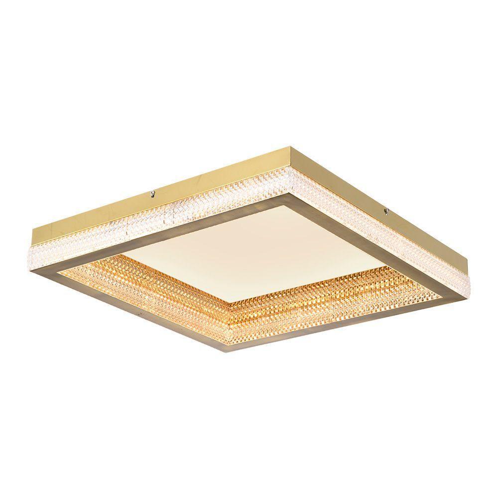 Plafon Skylight Queensland 4006q Dourado Led Bivolt Dourado - 2