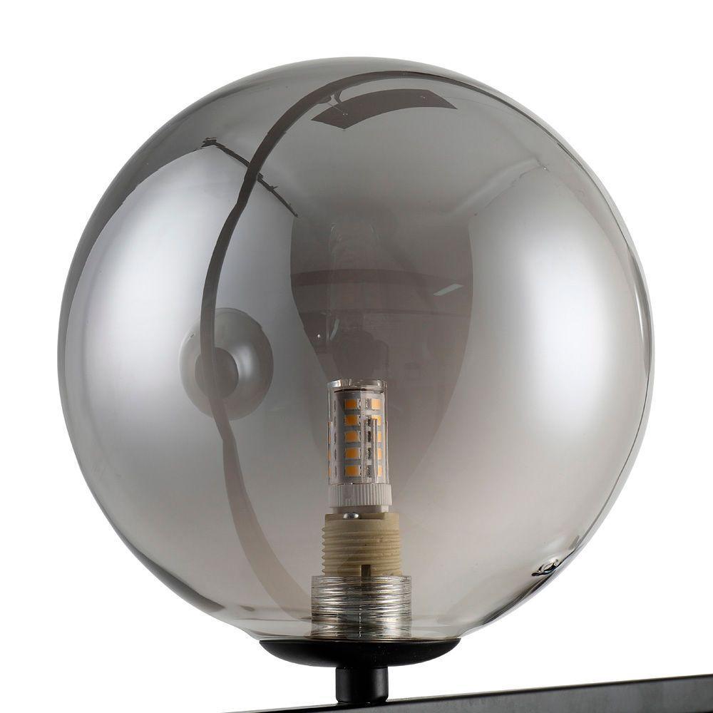 Lustre Pendente Nordecor Modular Jabuticaba 2380 Preto G9 Bivolt - 3