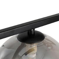 Lustre Pendente Nordecor Modular Jabuticaba 2380 Preto G9 Bivolt