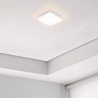 Painel De Led Taschibra Frameless Quadrado Sobrepor 24w Bivolt Branco 3000k Luz Amarela 15140138 - 3