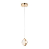 Lustre Pendente Skylight Bubble 3062 Dourado-transparente Led Bivolt Dourado-transparente - 3
