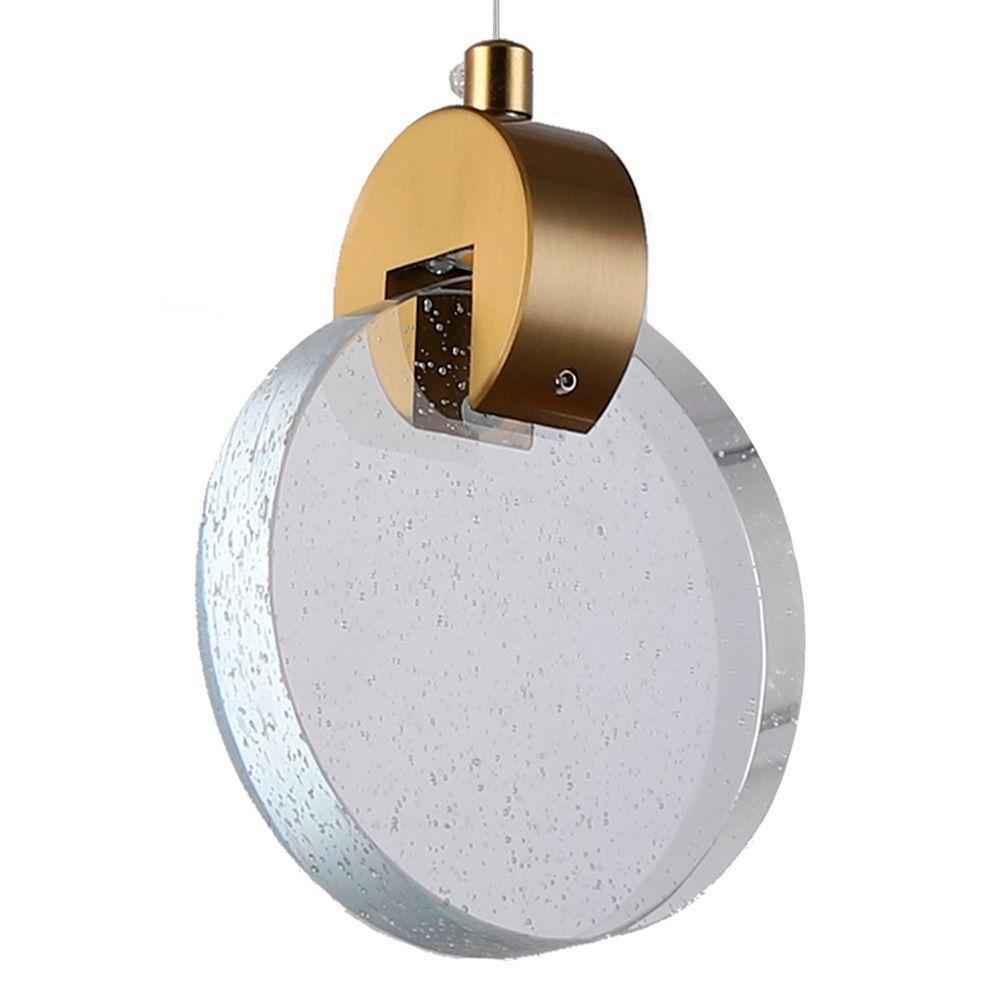 Lustre Pendente Skylight Sand 3052 Led Bivolt Dourado - 2