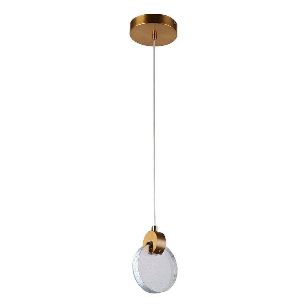 Lustre Pendente Skylight Sand 3052 Led Bivolt Dourado - 3
