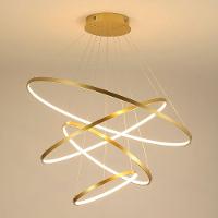 Lustre Pendente Skylight Júpiter 3038 Led Bivolt Dourado - 5
