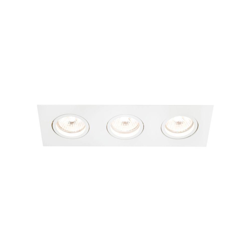 Spot De Embutir Newline Lisse Ii Para 3 Lâmpadas Par 20 E27 Bivolt Branco - 1
