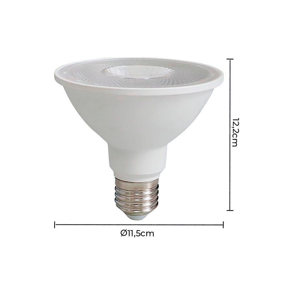 Lâmpada Led Nordecor Sof Par 38 18w E27 Alto Irc 90 Bivolt 4000k Luz Neutra 1021 - 2