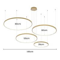 Lustre Pendente Astraled Bevis Pl-9737 Dourado Led Bivolt - 2