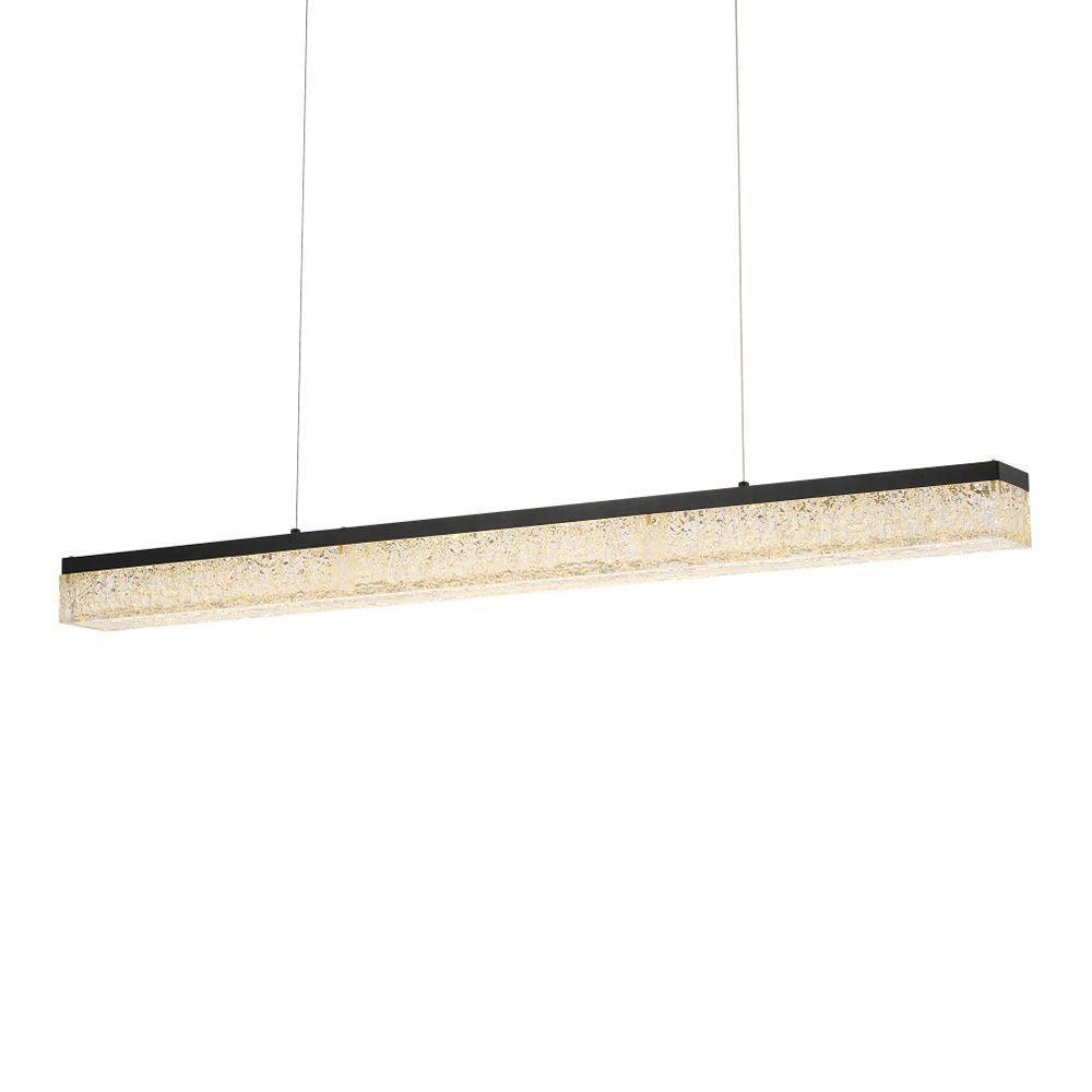 Lustre Pendente Astraled Kiwo Pl-9753 Preto Led Bivolt - 1