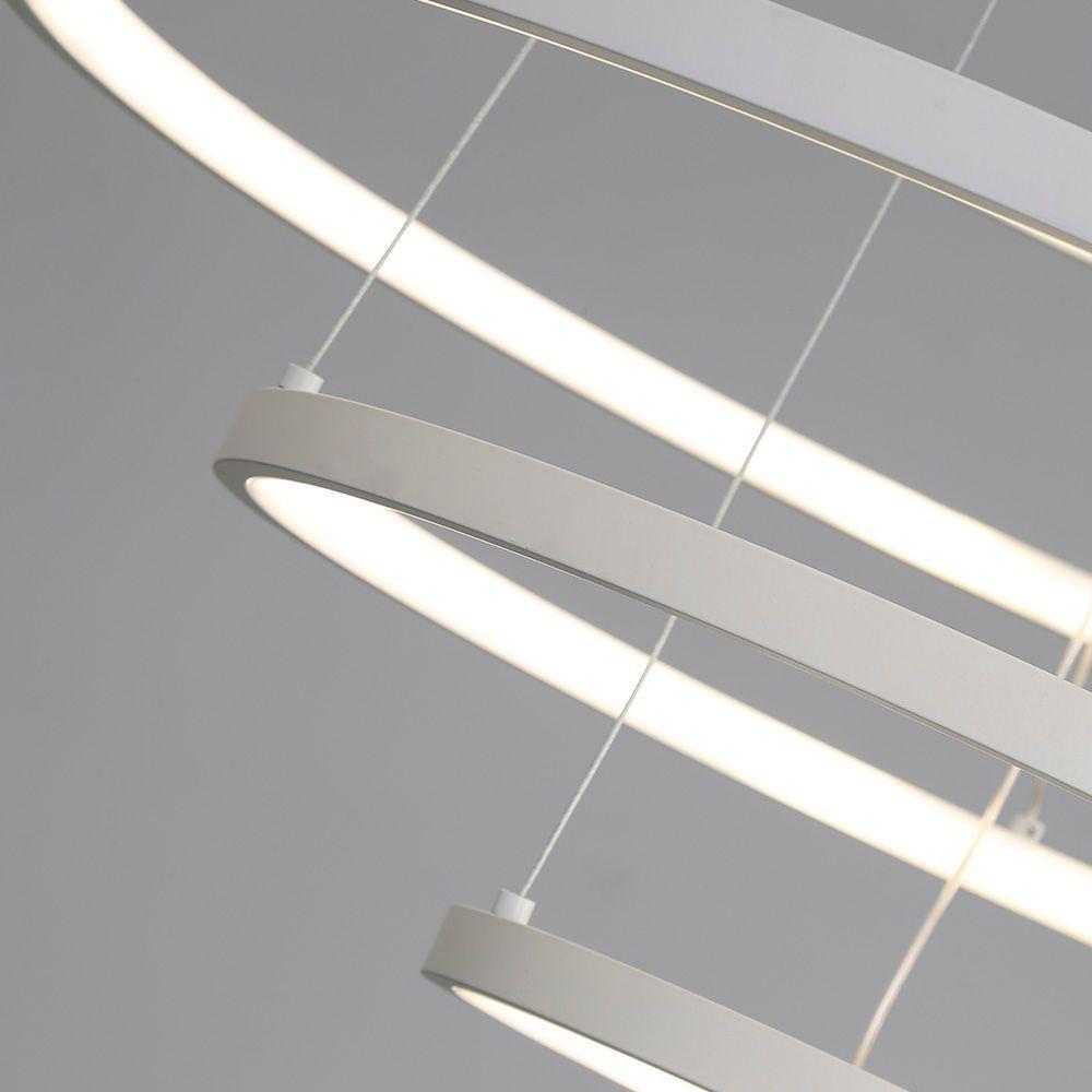 Lustre Pendente Skylight Júpiter 3038 Led Bivolt Branco - 2