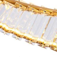 Lustre Pendente Skylight Domino 4016 Dourado Led Bivolt Dourado-transparente - 3
