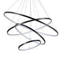 Lustre Pendente Skylight Júpiter 3038 Led Bivolt Preto - 1