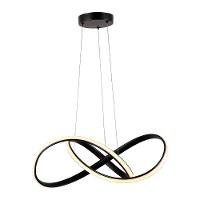 Lustre Pendente Skylight Strip 3017 Led Bivolt Preto - 3