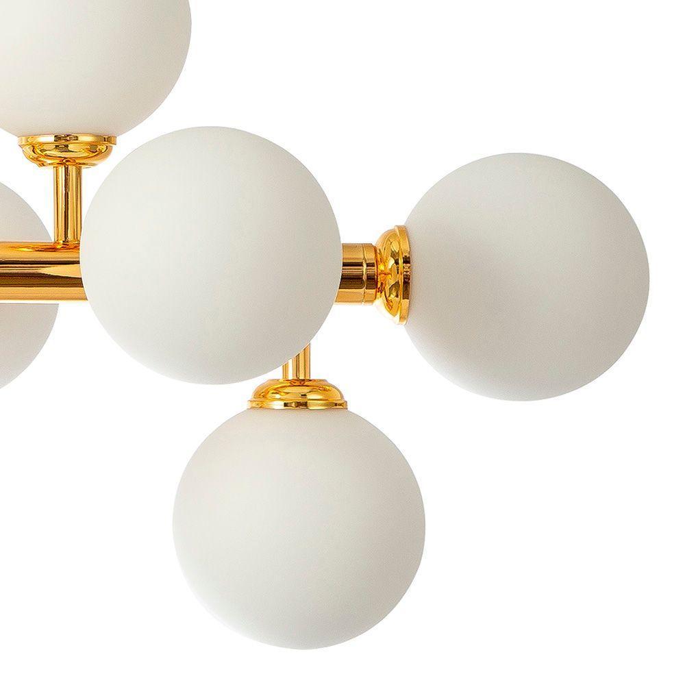 Lustre Pendente Skylight Cotton 3027 Dourado G9 Bivolt Dourado - 2