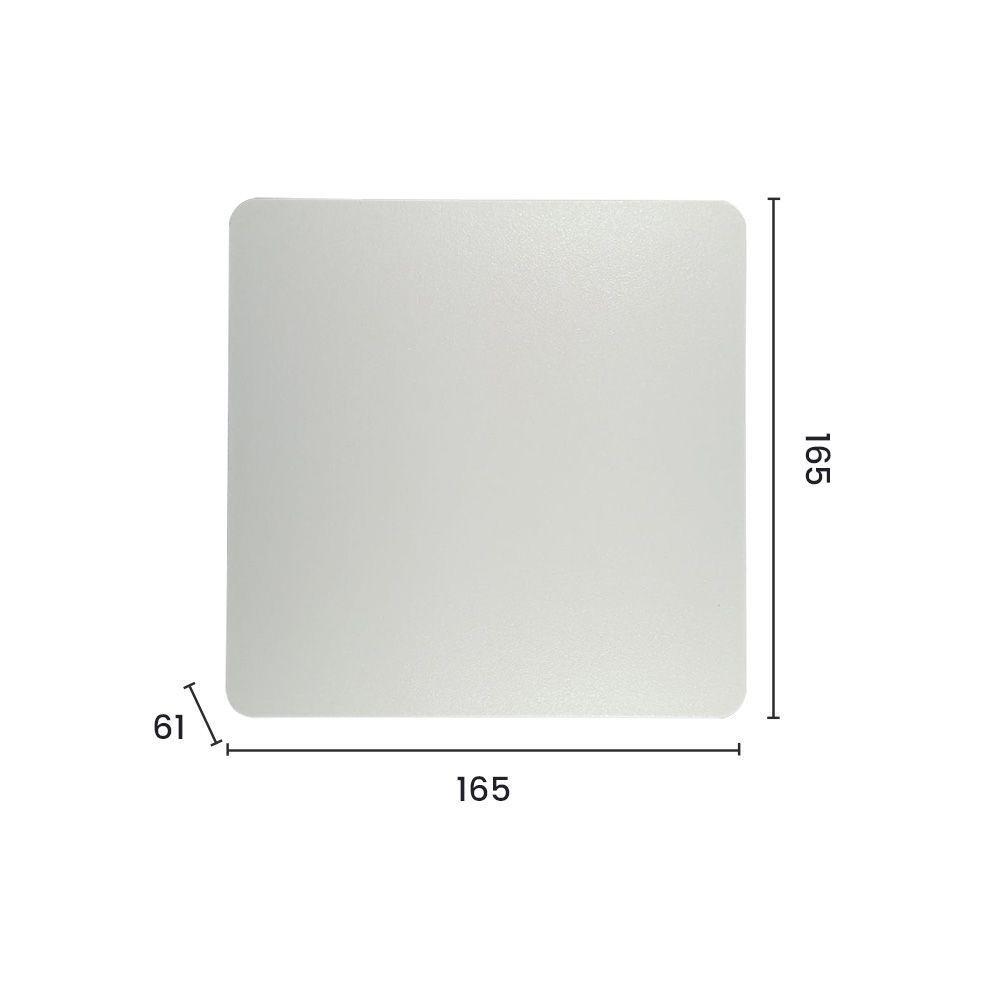 Arandela Astraled Mirach Led Quadrada 12w Bivolt Branco Ad-4030 - 2