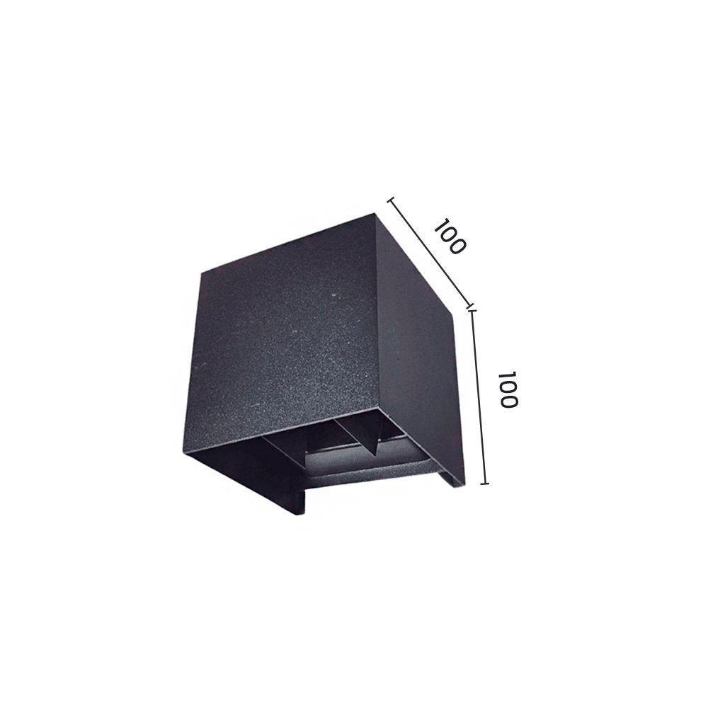 Arandela Astraled Navi Led Bivolt Preto Ad-4009 - 2