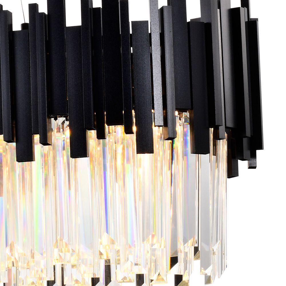 Lustre Pendente Skylight Fancy 3013-1 G9 Bivolt Preto-transparente - 2