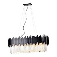 Lustre Pendente Skylight Fancy 3013-1 G9 Bivolt Preto-transparente - 3