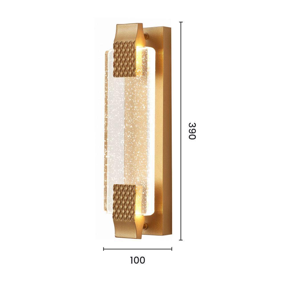 Arandela Astraled Nusakan Led Bivolt Dourado Ad-2013 - 2