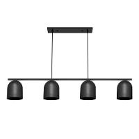 Lustre Pendente Taschibra Folk E27 Bivolt U Preto Unica 02110284-18 - 1