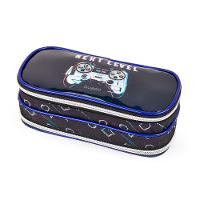 Kit Mochila De Rodinhas + Lancheira + Estojo Duplo Next Level Denlex - 4