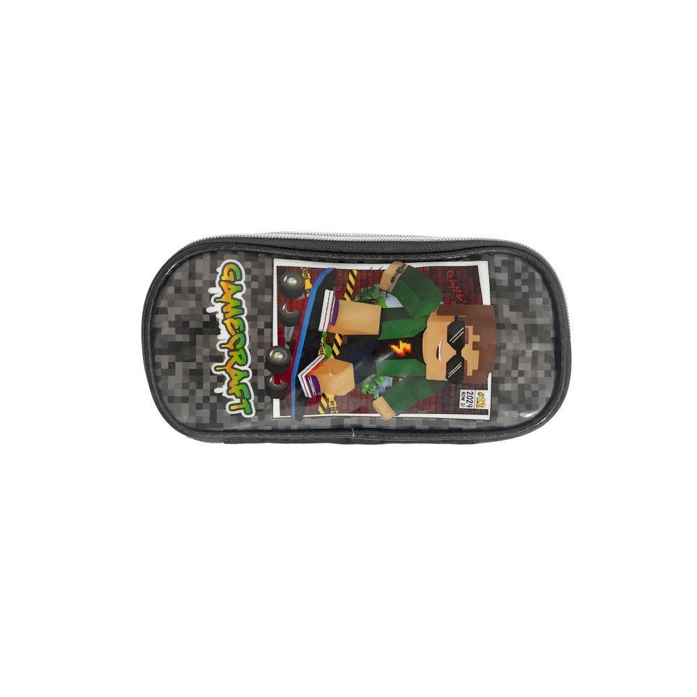 Kit Mochila De Rodinhas + Lancheira Térmica + Estojo Duplo Gamecraft Denlex - 4